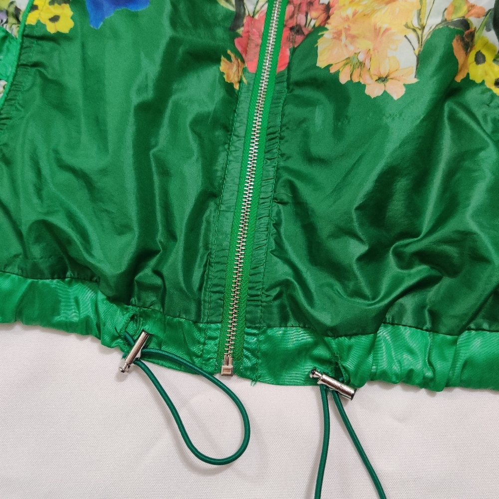 Multicolor Floral Wind Breaker - Picture 5 of 10